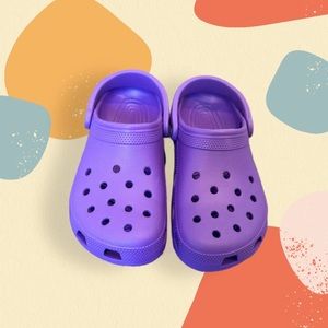 Crocs Classic Clog - Neon Purple W8 / M6